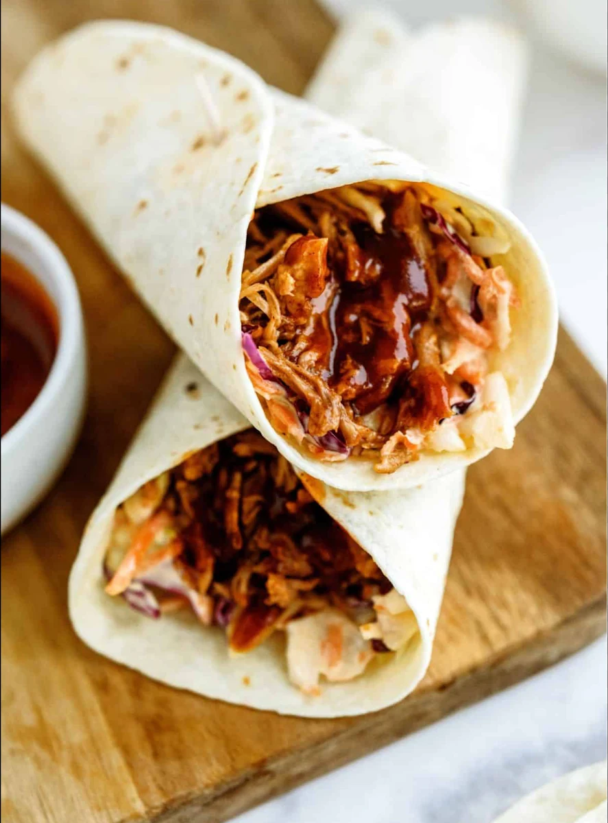 Pulled Pork Roll or Wrap