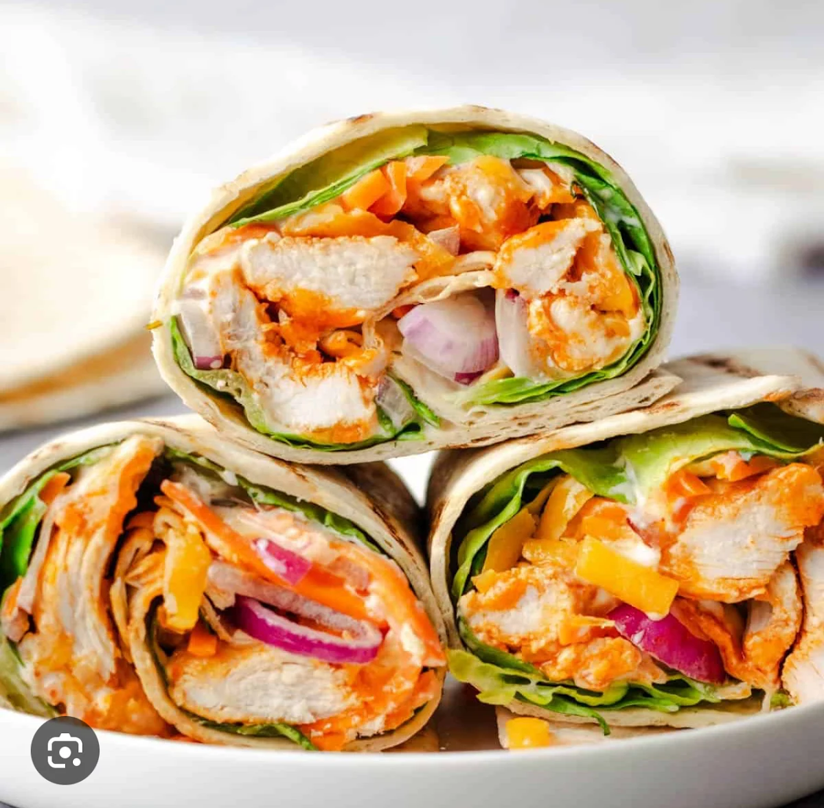 Spicy Chicken Roll or Wrap