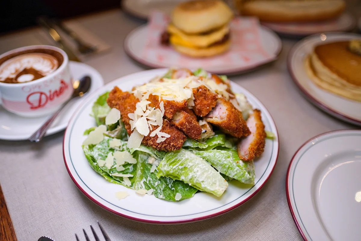 Fried Chicken Caesar Salad