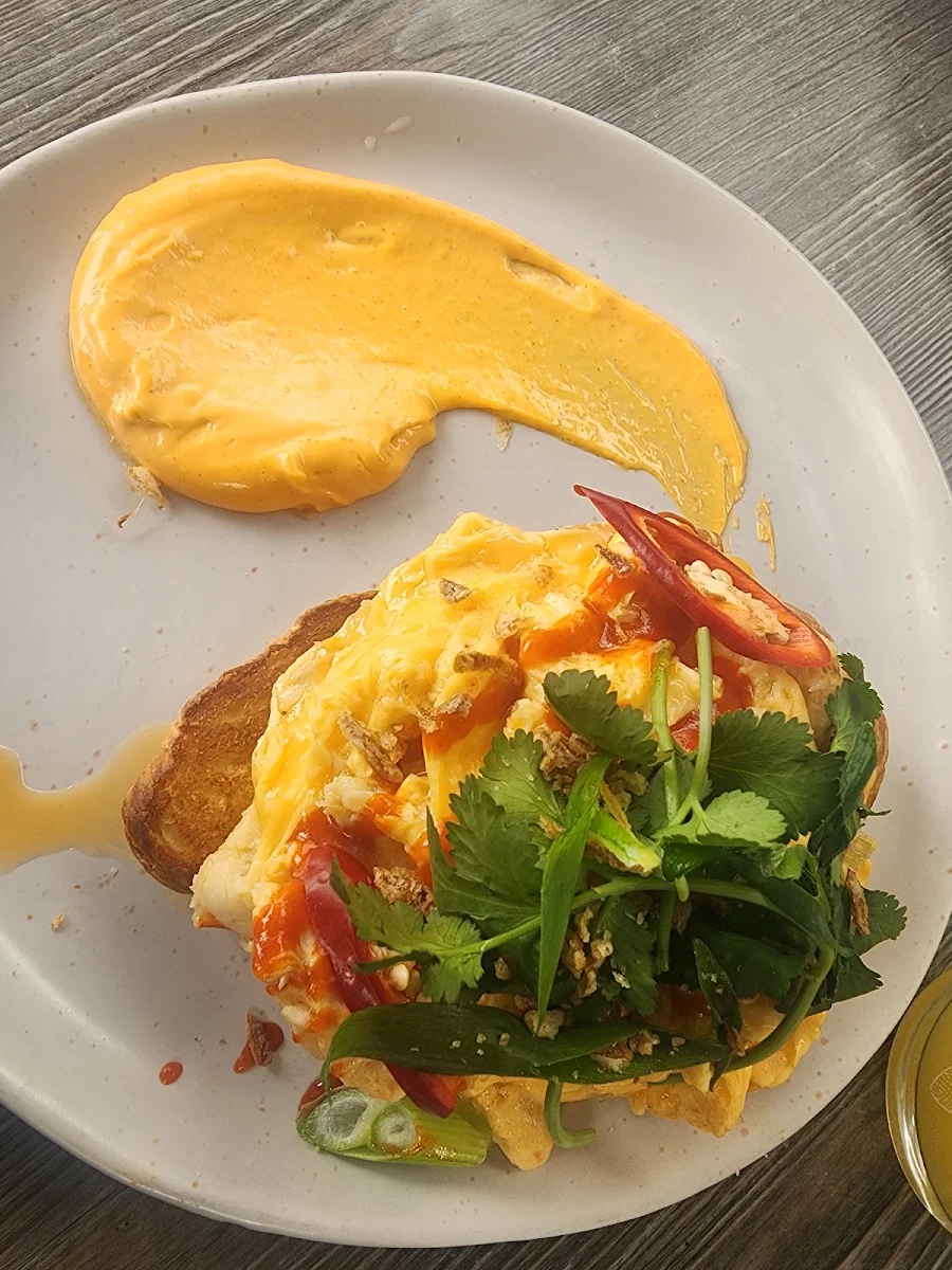 Chilli Crab Scrambled Eggs
