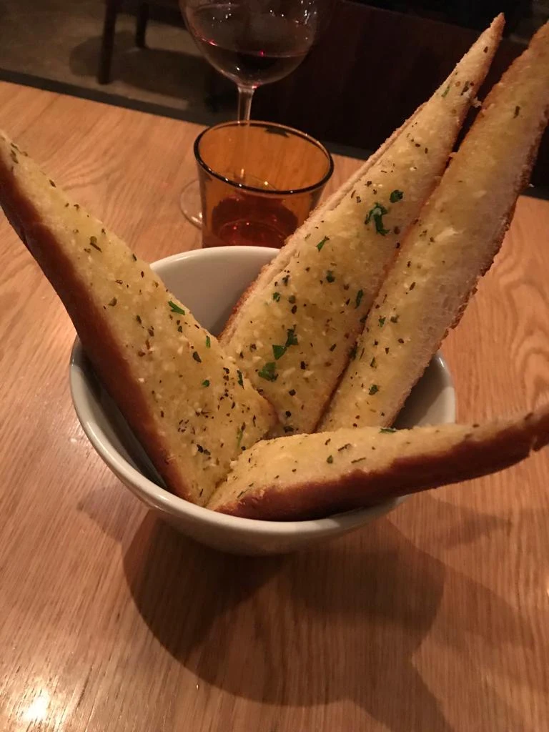 Garlic Bread, Versachis Pizza & Wine Bar South Yarra