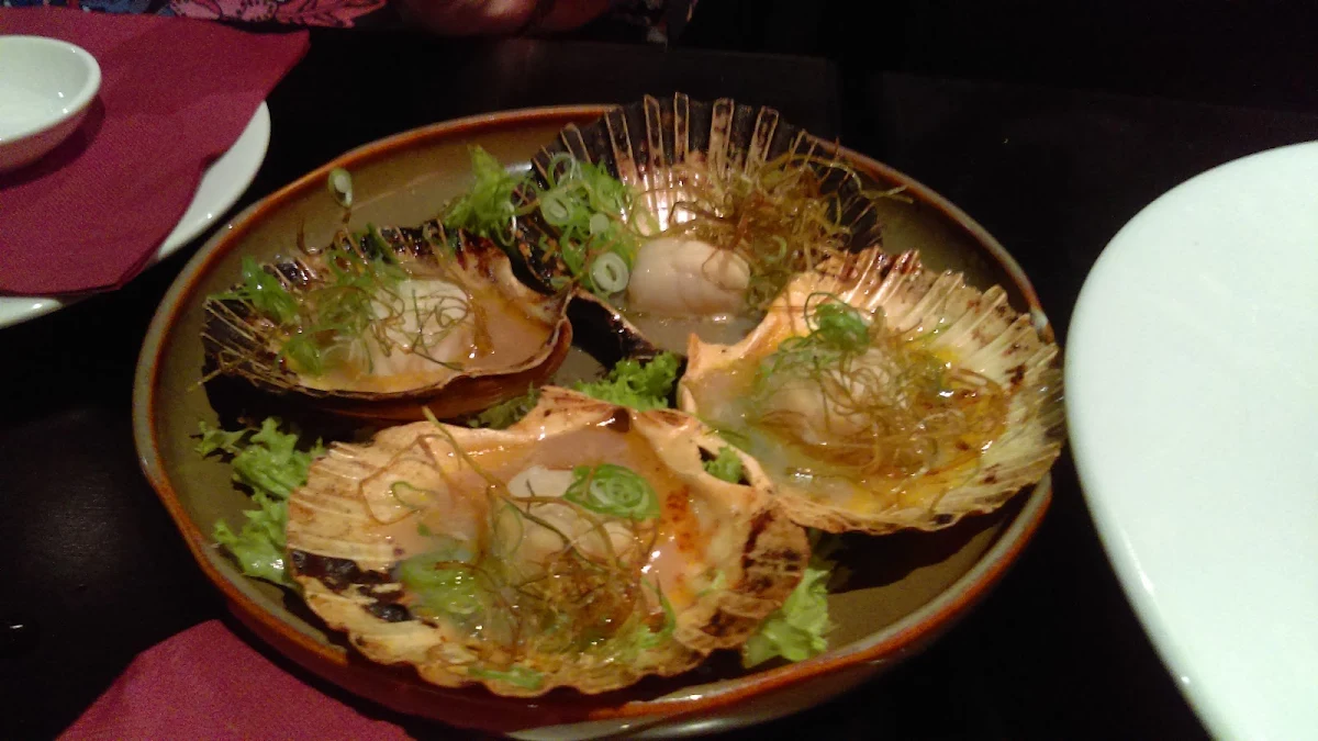 Scallops, Restaurant Toshiya