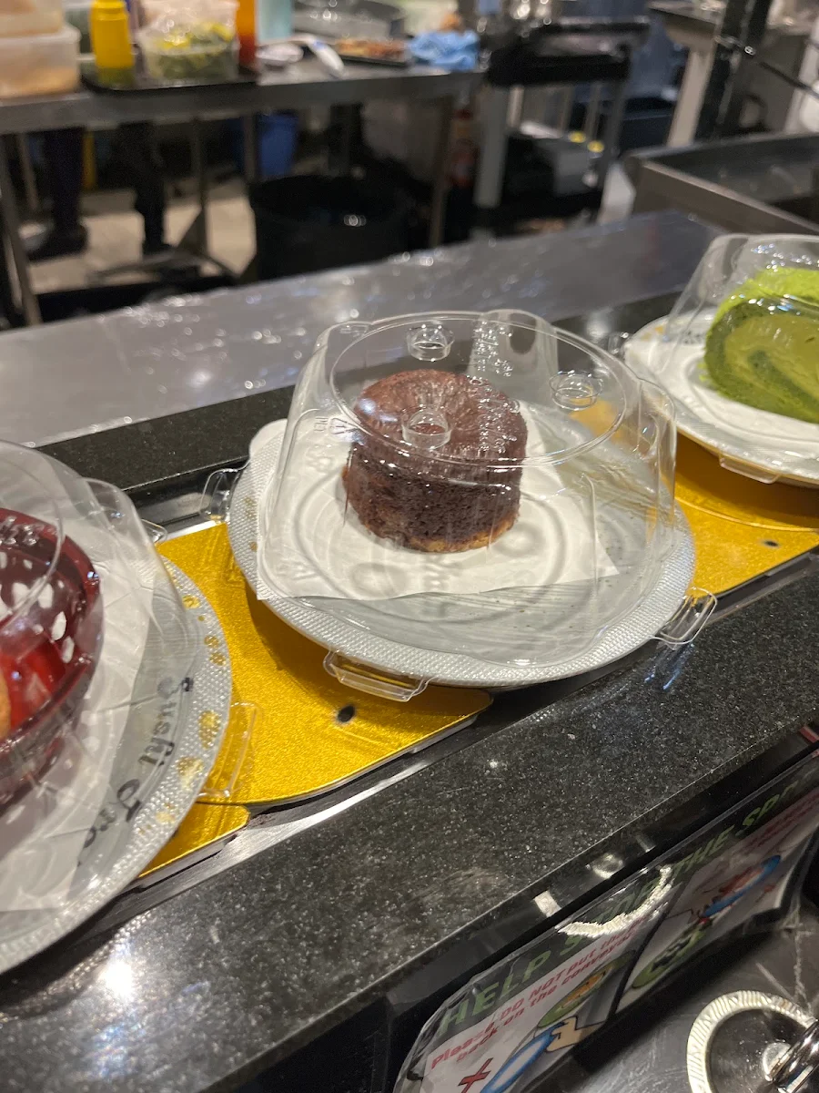 Chocolate Mousse, Sushi Train St Peters