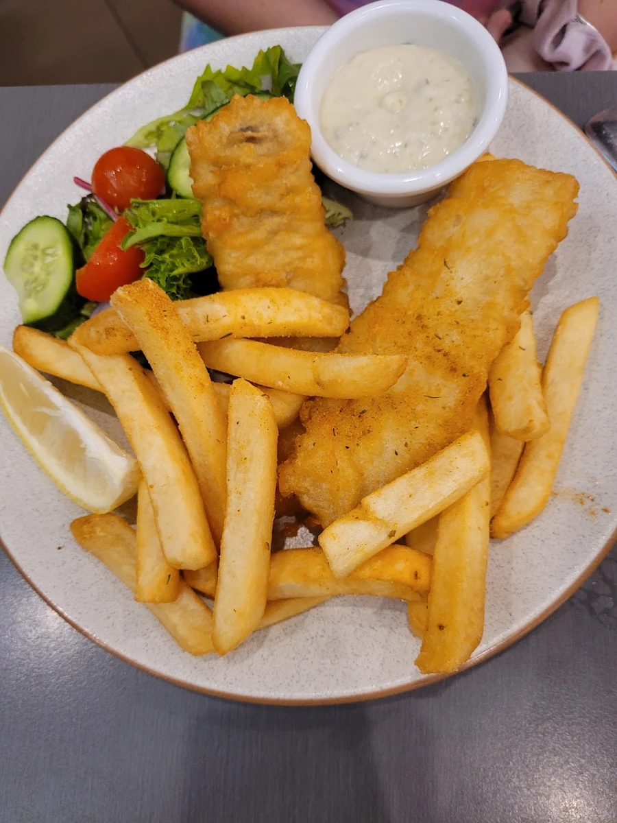 Beer Battered Whiting and Chips