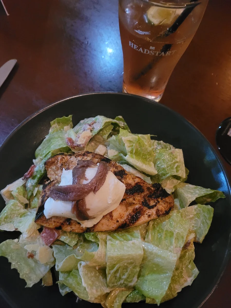 Grilled Chicken Caesar Salad