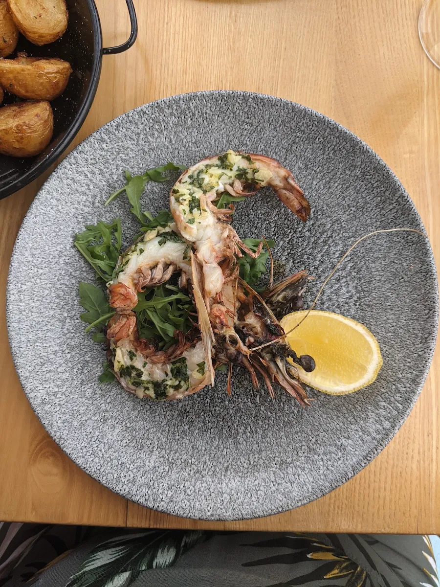 King Prawns with Gremolata Butter