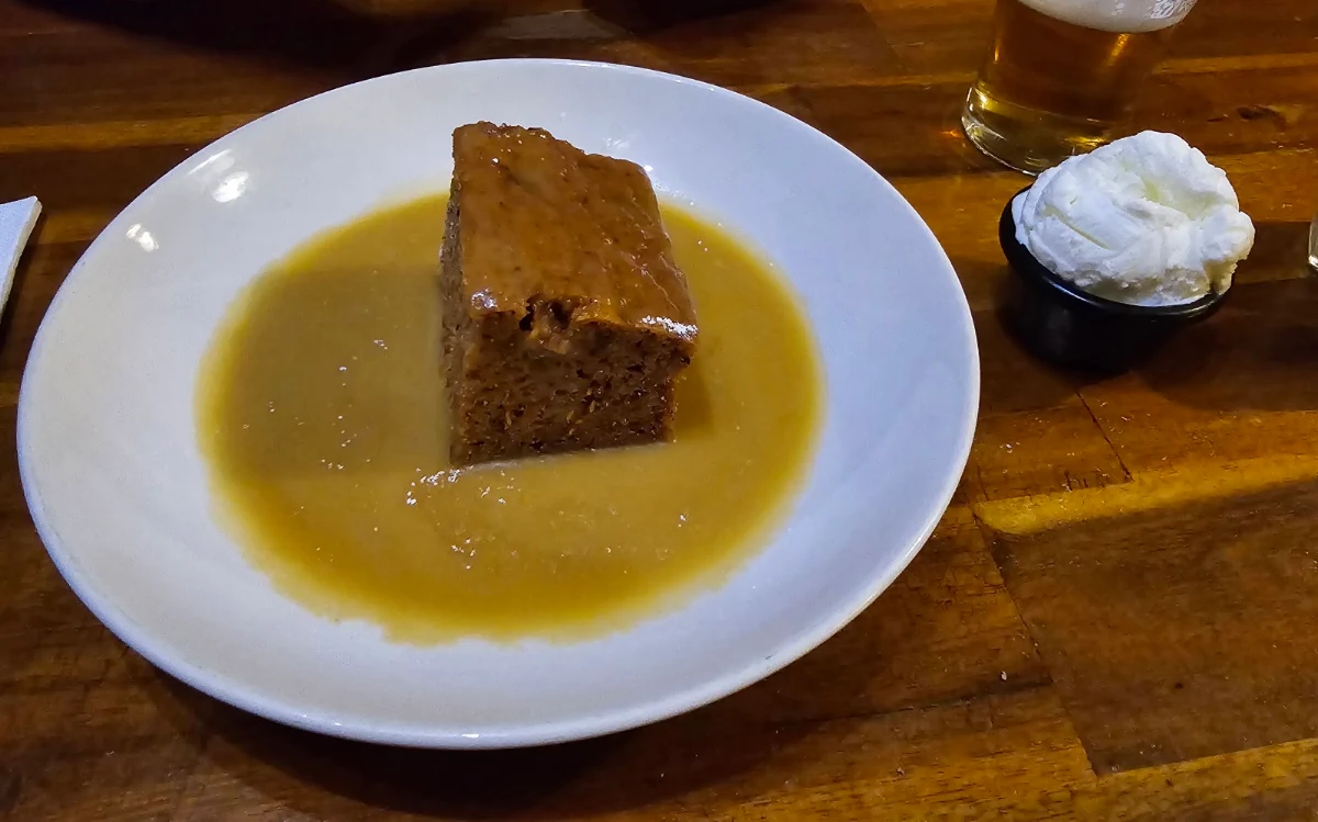 Sticky Date Pudding, The Charles Dickens Tavern