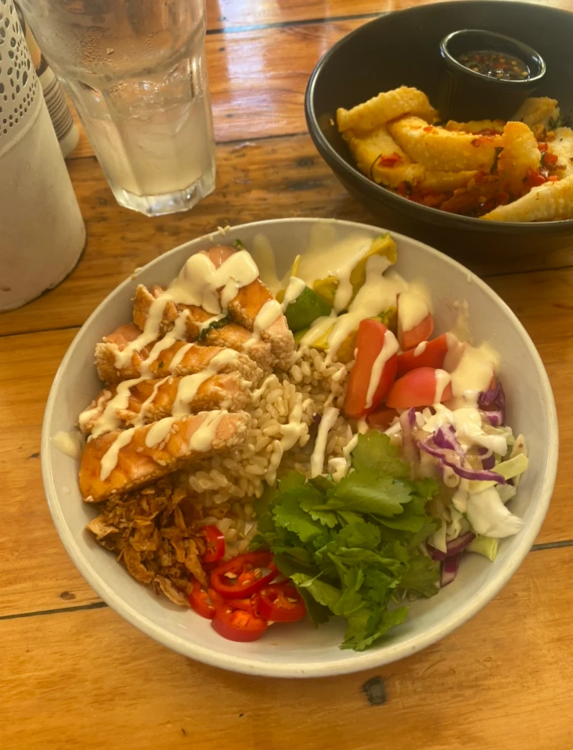 Seared Salmon Bowl