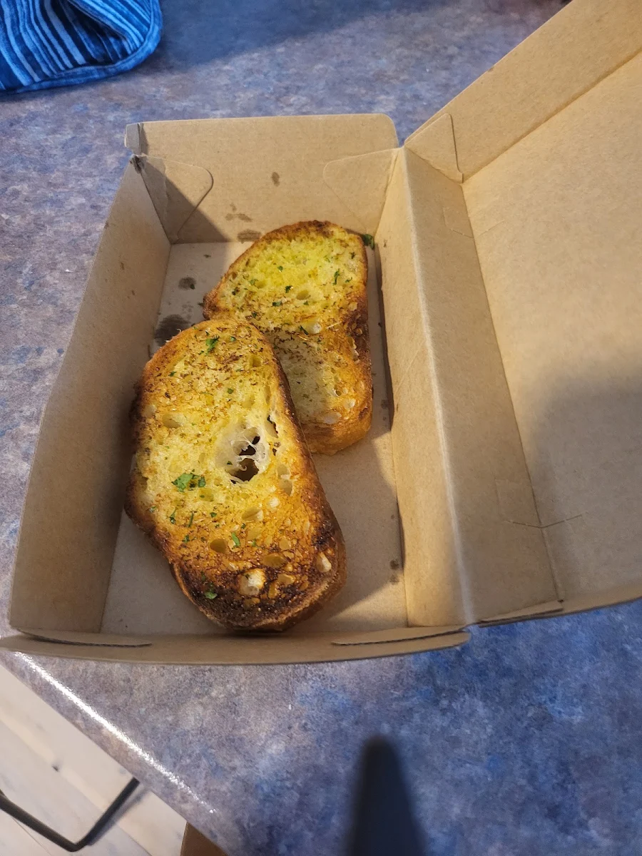 Garlic Bread, Pizza at Yours by Emiliano