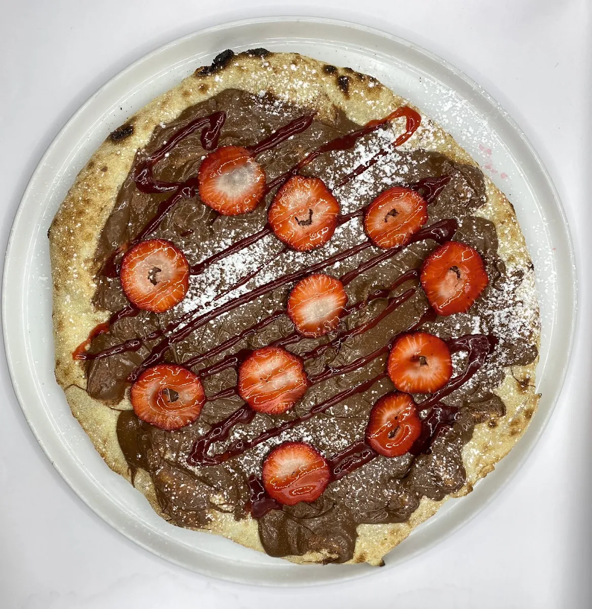 Nutella Pizza, Pizza at Yours by Emiliano