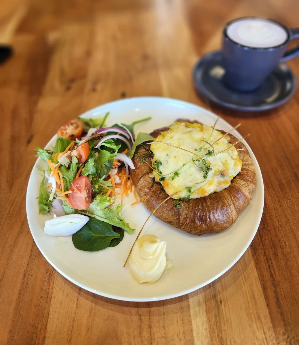 Truffle Chicken Mushroom Croissant