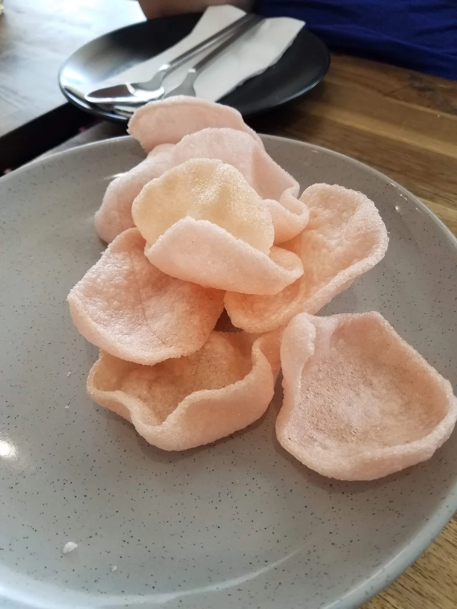 Prawn Chips, Sunisa's Thai Restaurant