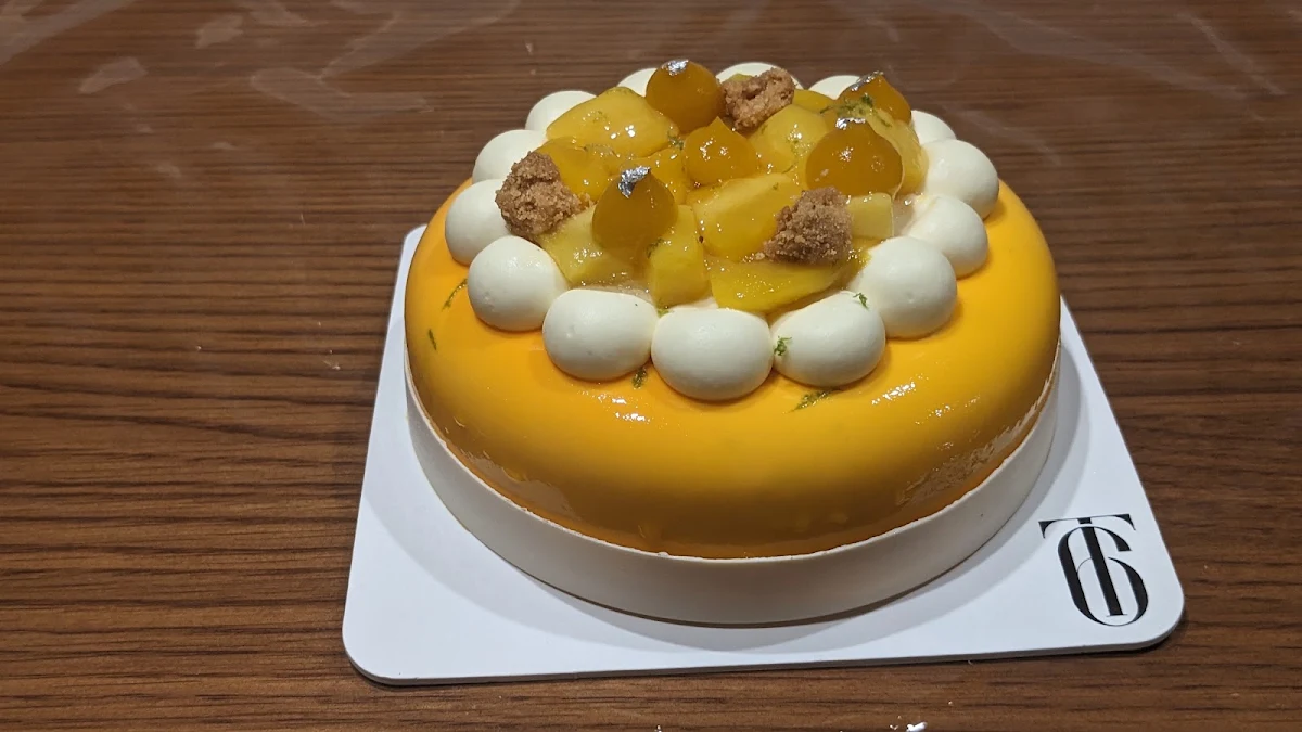 Mango Lime Cheesecake, T6 Patisserie