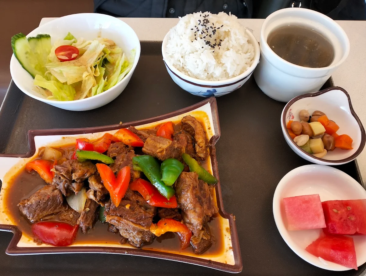 Black Pepper Beef Lunch Set