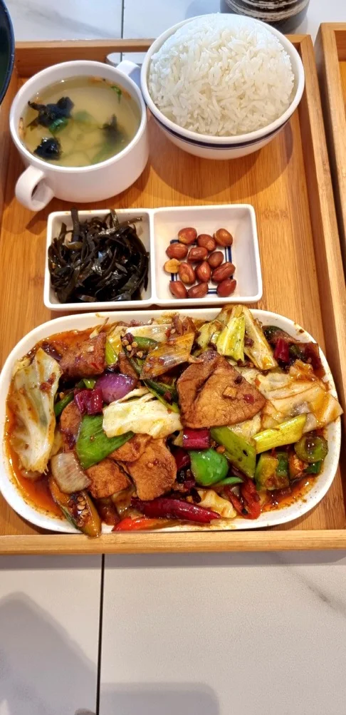 Twice-Cooked Pork Lunch Set