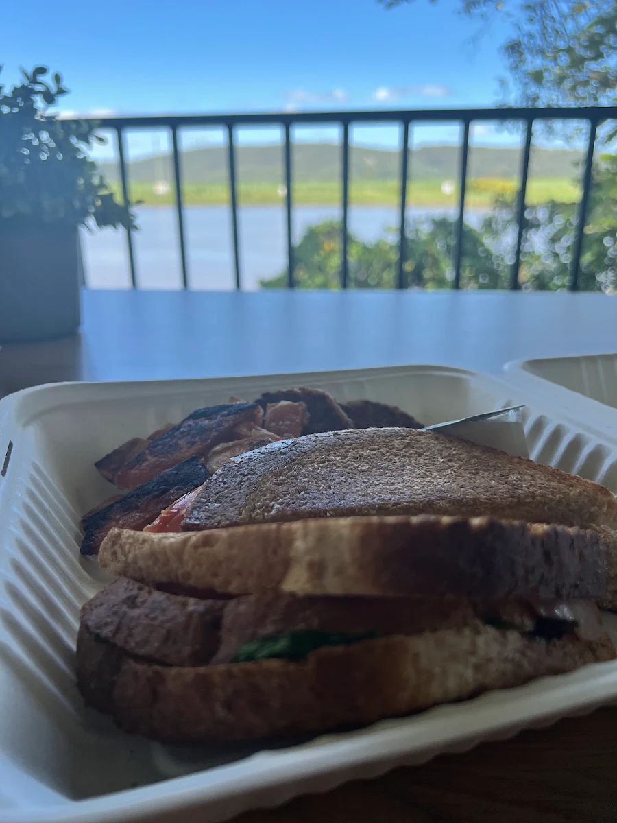 Club Sandwich and a View