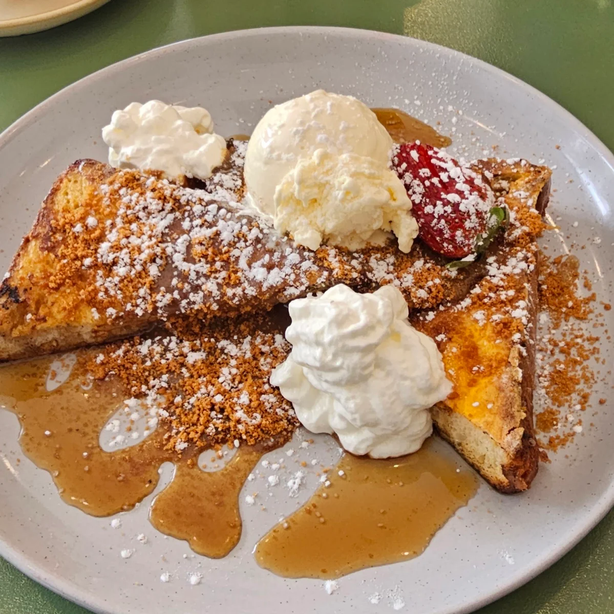 Caramel Biscoff French Toast