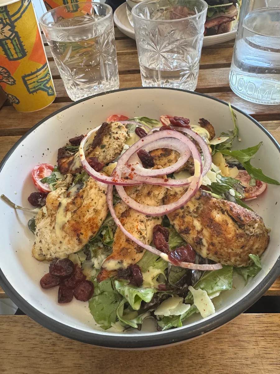 The Chick and Avo Salad