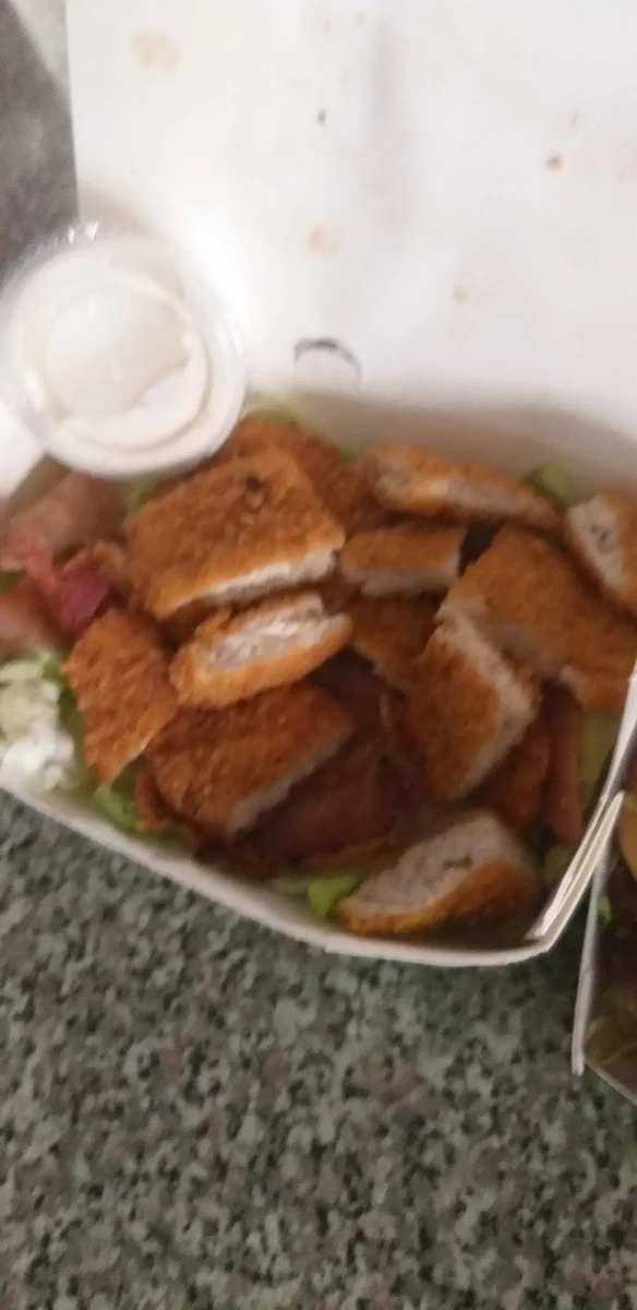 Chicken Caesar Salad with Chicken Double