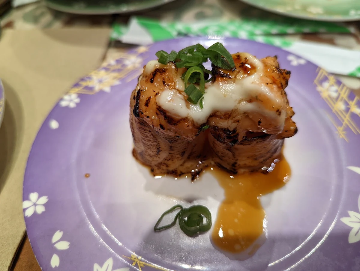 Grilled Salmon Roll