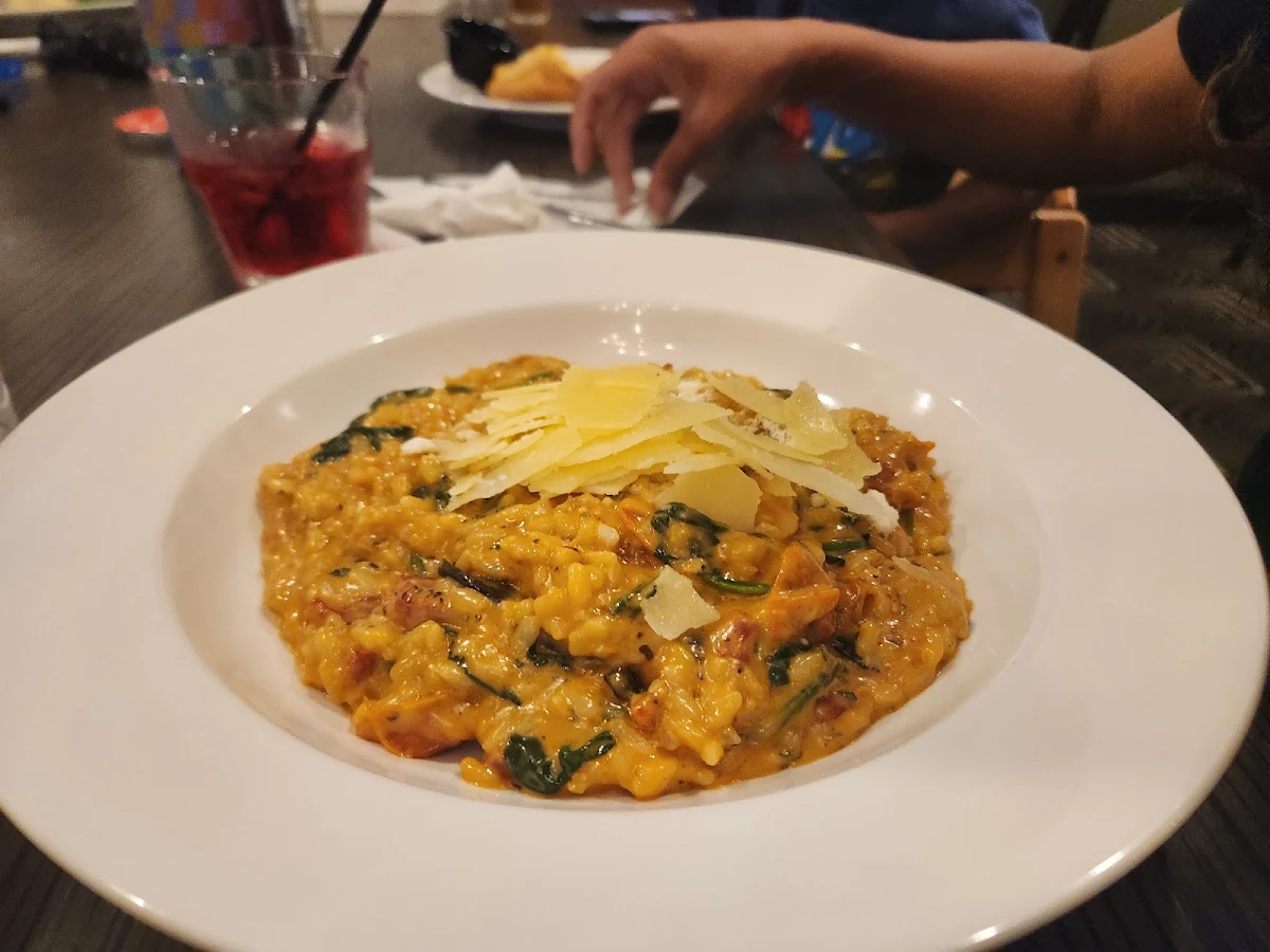 Pumpkin & Pine Nut Risotto, Railway Club Hotel