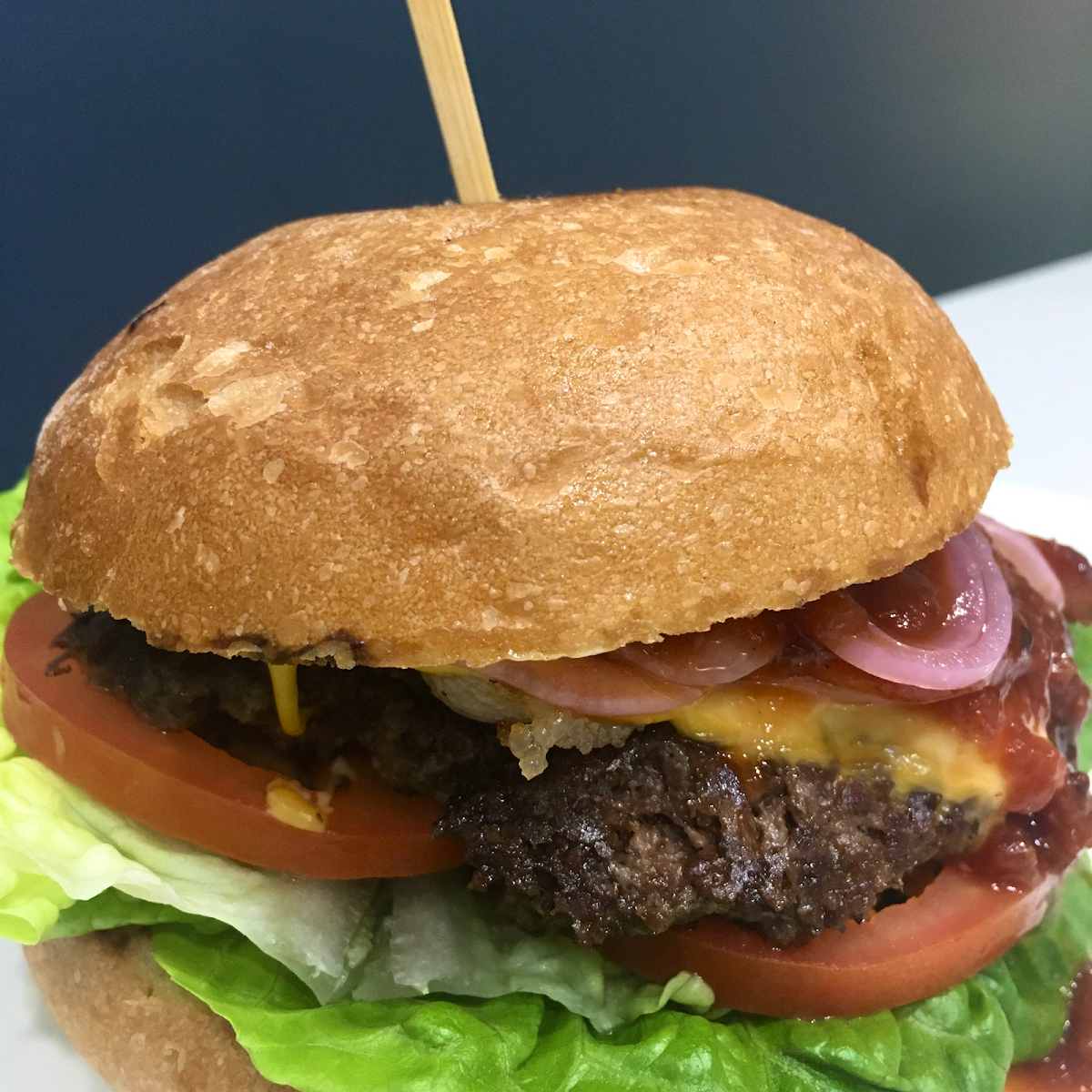 Three Girls Mushroom Burger