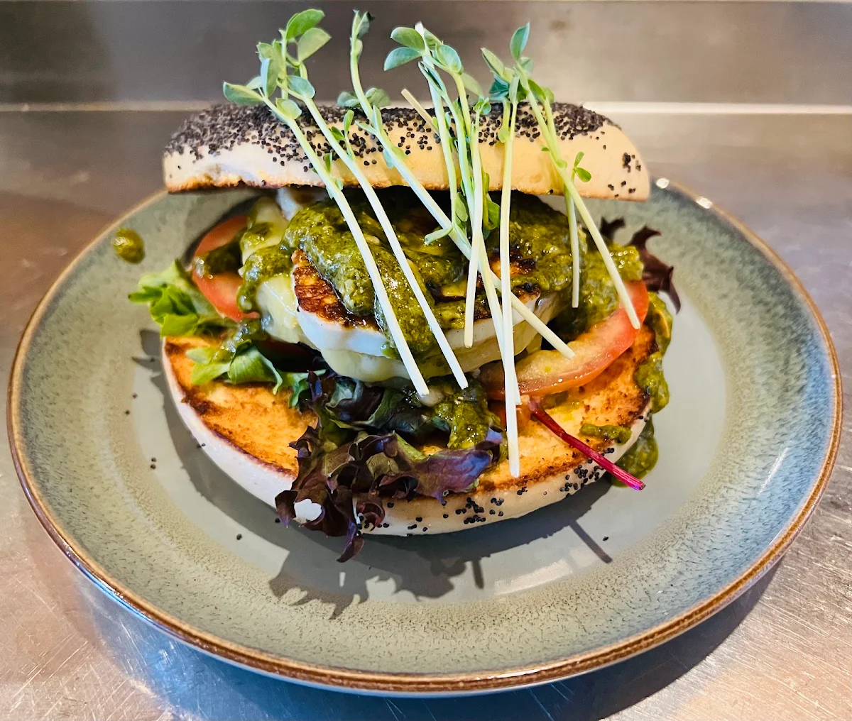 Haloumi Bagel, Bowen Arrow Cafe