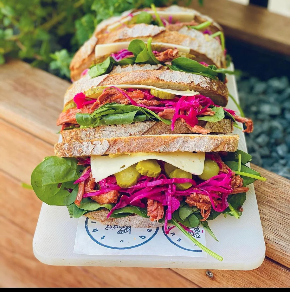 Haloumi on Rye