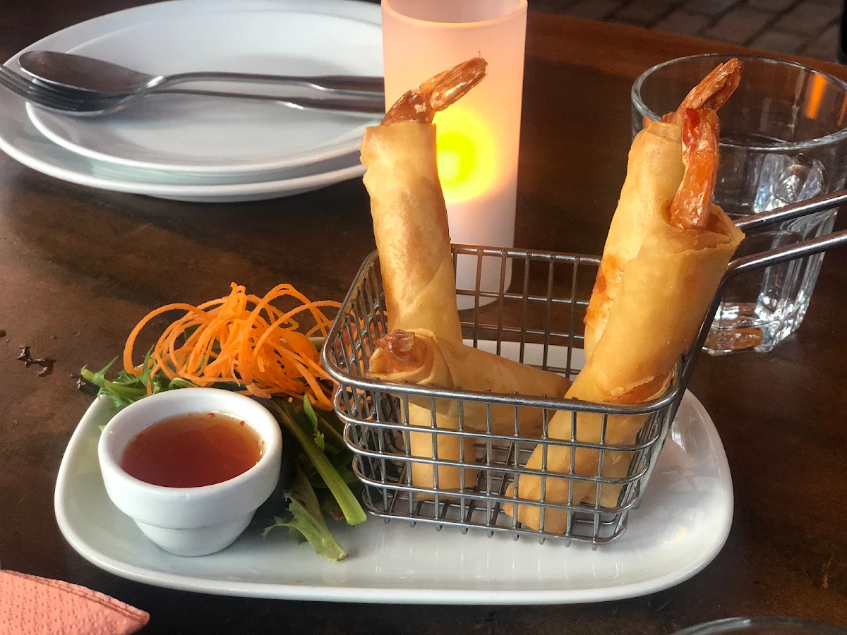 Prawn Spring Roll, The Terrace Thai Bathurst