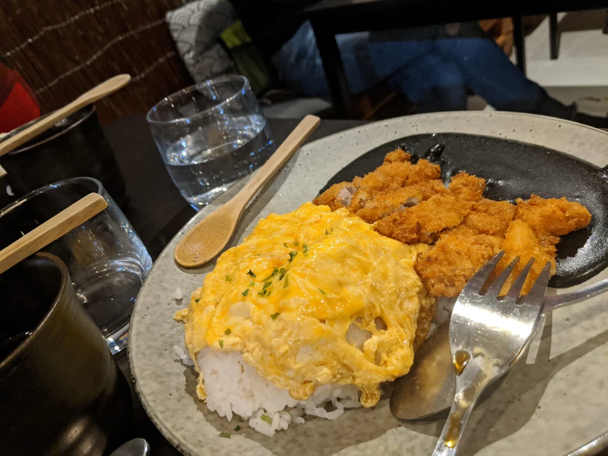 Chicken Katsu Black Curry Don