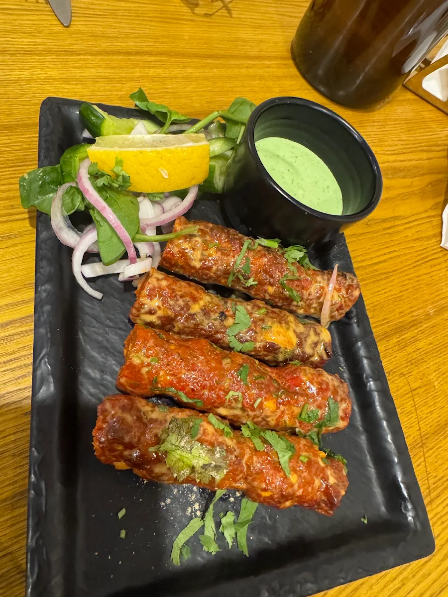 Mughlai Seekh Kebab