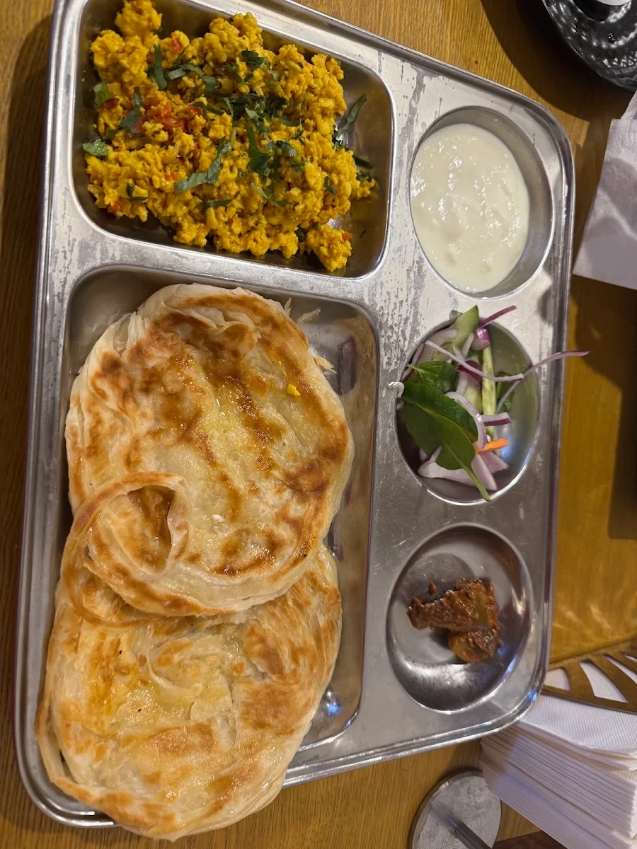 Tava Parantha Thali