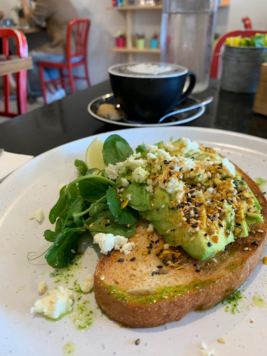 Avocado on Sourdough V