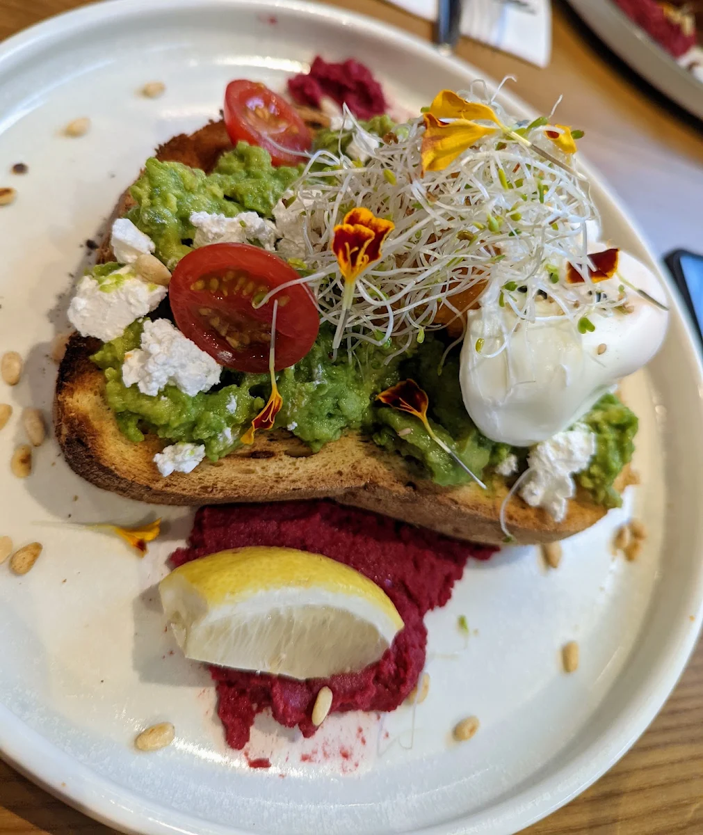 Smashed Avocado, Gico Eatery