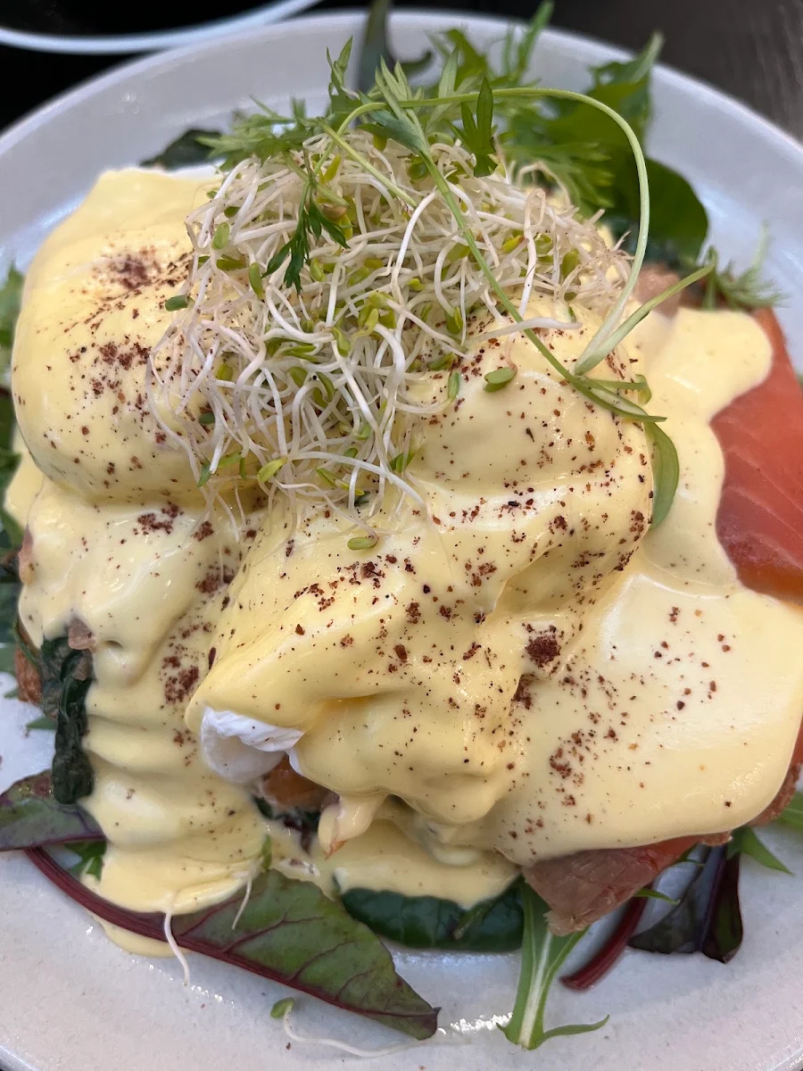 Egg Benedict, Chambers fine coffee @ Macquarie Kiosk