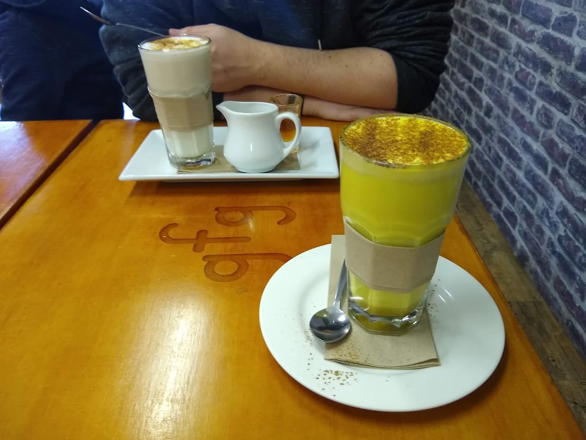 Deconstructed Chai Latte