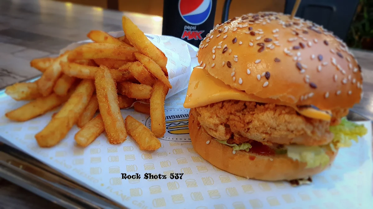 Korean Chicken Burger