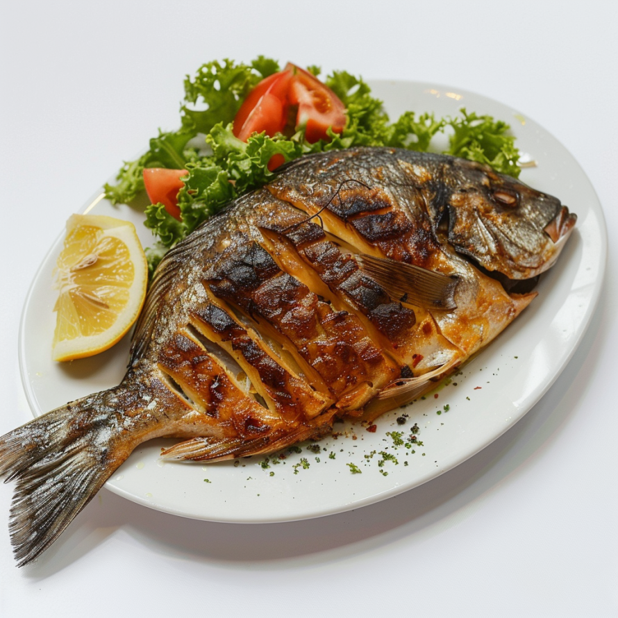 Barbecue Fish, Amani's Charcoal Kebabs