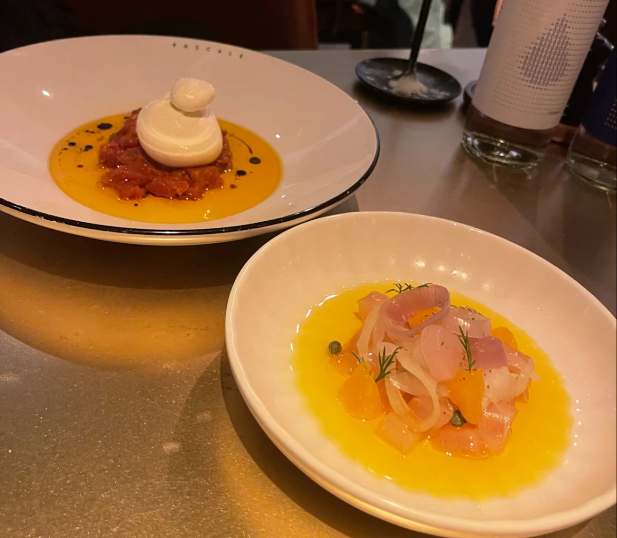 Raw Snapper, Pascale Bar & Grill