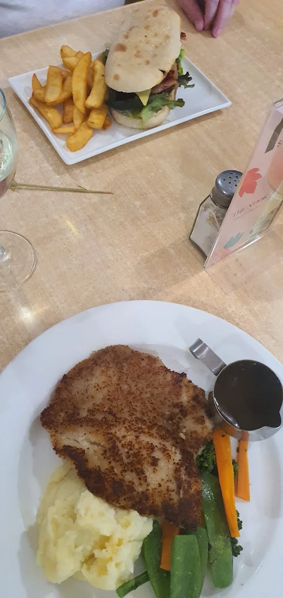 Steak Sandwich and a Schnity