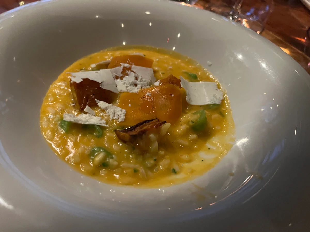 Pumpkin Risotto, Fraser's Restaurant