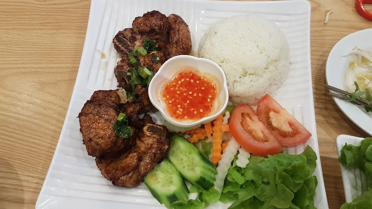 Grilled Pork Chop Rice