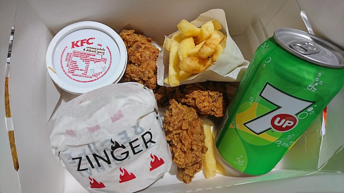 Zinger Burger Meal Deal