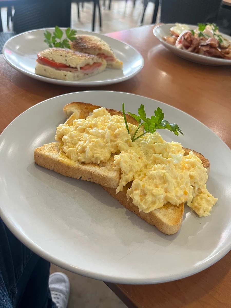 Scrambled Eggs and Toast