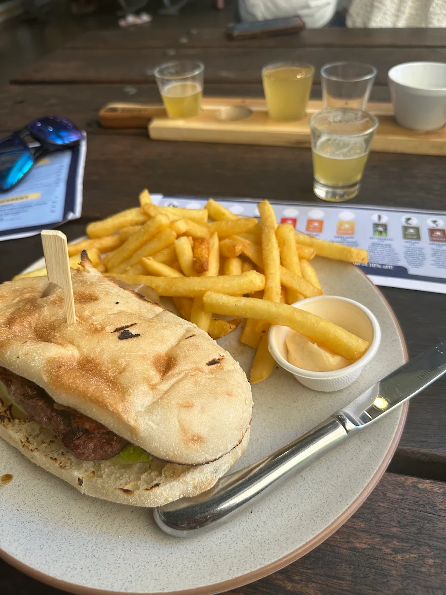 Steak Sandwich, Bailey Brewing Co. Dunsborough