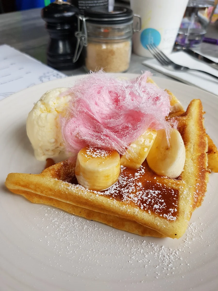 Waffles, Webster's Market And Cafe