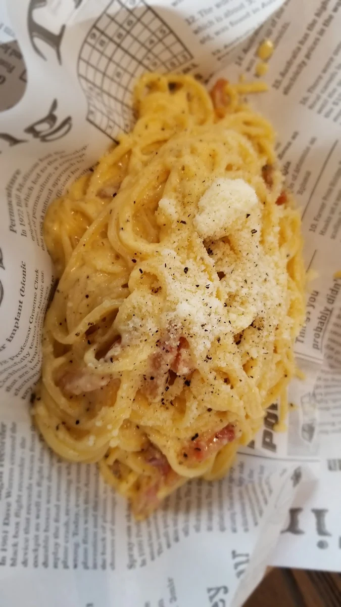 Spaghetti Carbonara, Friggitoria