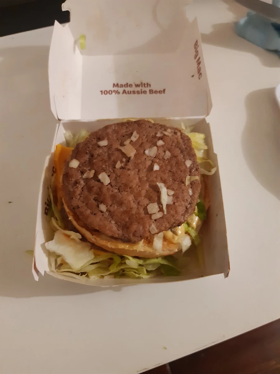 Bunless Mac, McDonald's Moorebank