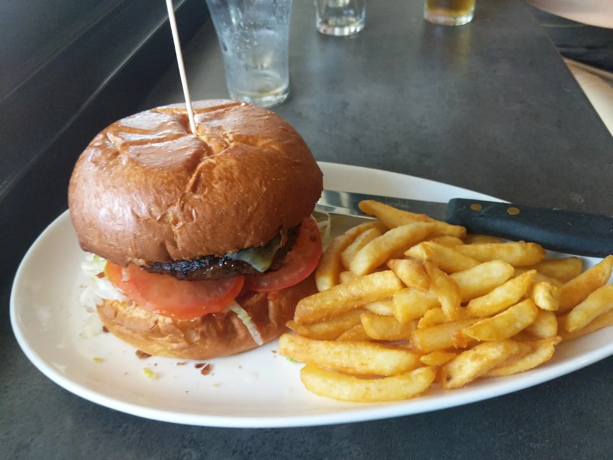 Burger and Fries