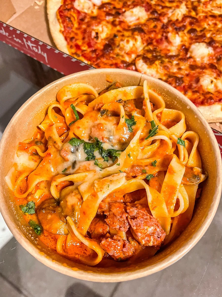Pasta with Italian Sausage